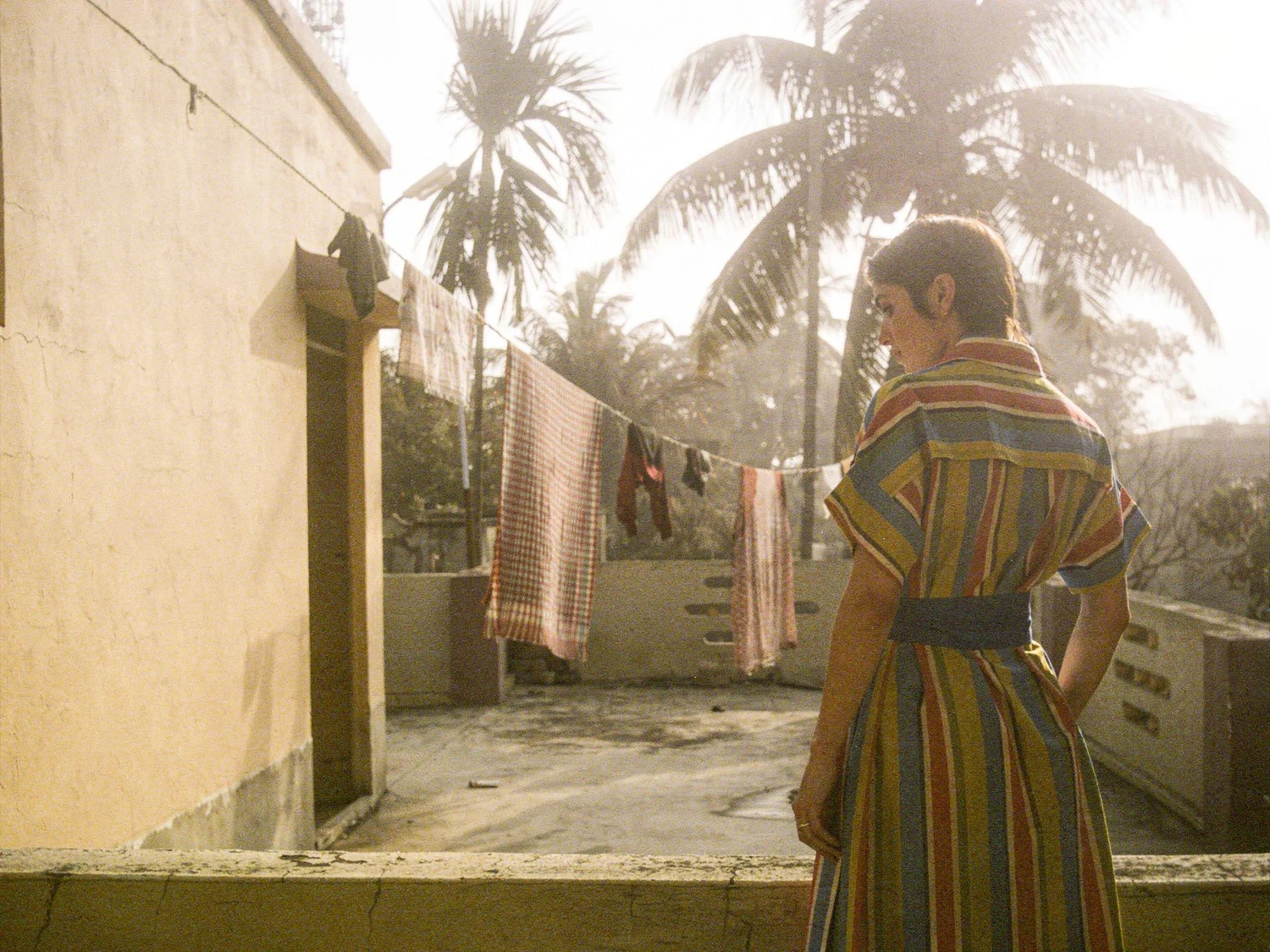 Calcutta, femme de dos